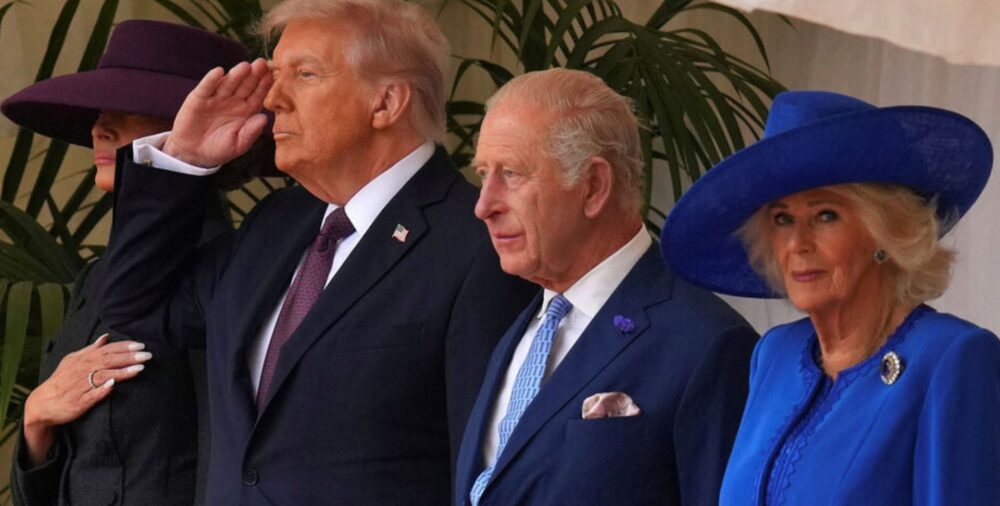 Թագավորական ընթրիք՝ Կառլ III-ը և Թրամփը նույն սեղանի շուրջ