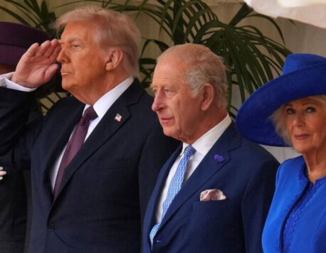 Թագավորական ընթրիք՝ Կառլ III-ը և Թրամփը նույն սեղանի շուրջ