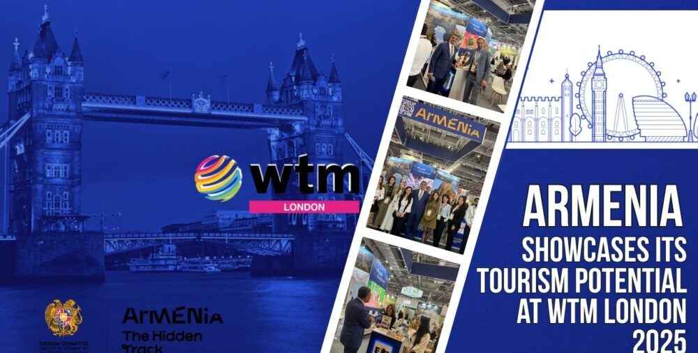Հայաստանը ներկայացնում է զբոսաշրջային ներուժը «WTM London 2025» միջազգային ցուցահանդեսում