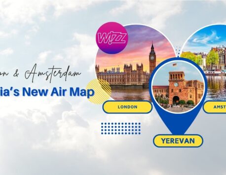 Լոնդոն և Ամստերդամ՝ առանց կանգառի․ Հայաստանի օդային նոր քարտեզը