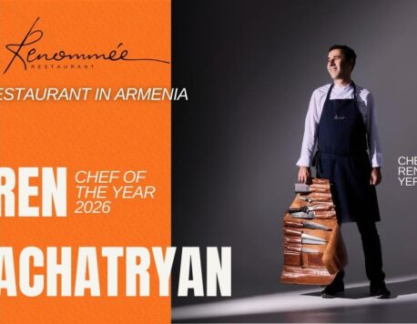 Կարեն Խաչատրյանը՝ WHERETOEAT ARMENIA 2026-ի տարվա շեֆ-խոհարար