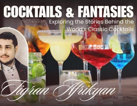 Մարտի 13-ին Սլավոնական համալսարանում կկայանա «Կոկտեյլներ և երևակայություն» գրքի շնորհանդեսը