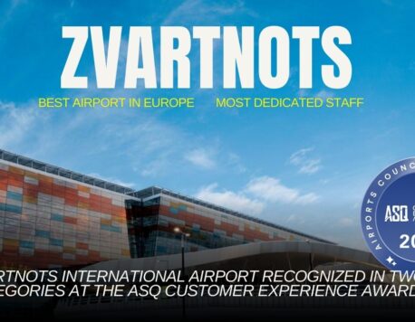 «Զվարթնոց» միջազգային օդանավակայան՝ եվրոպական լավագույնների շարքում